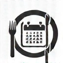Custom meal planning icon